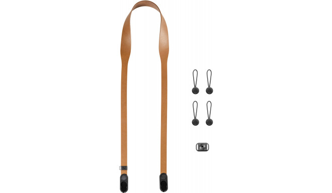 Peak Design kaamerarihm Form Leather Standard, tan