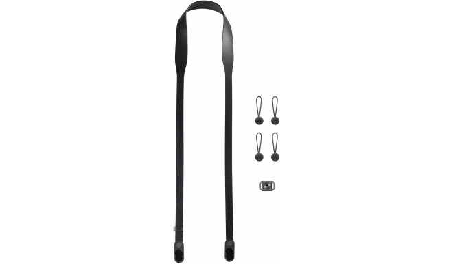 Peak Design kaamerarihm Form Leather Long, must