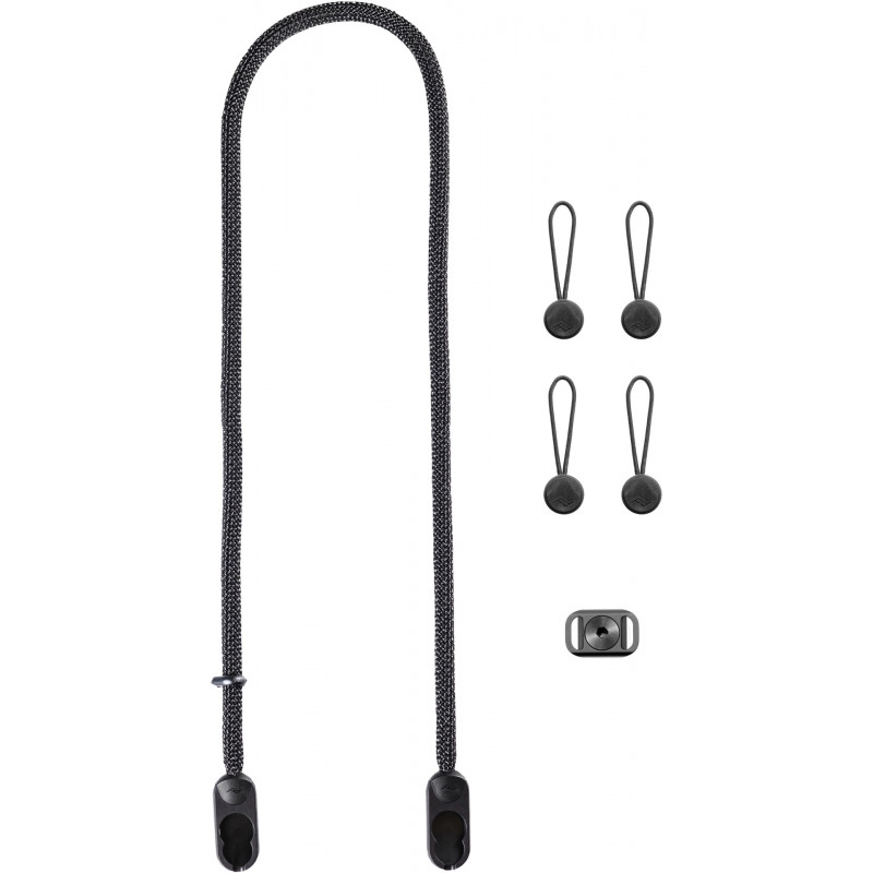 Peak Design kaamerarihm Form Rope Short, must