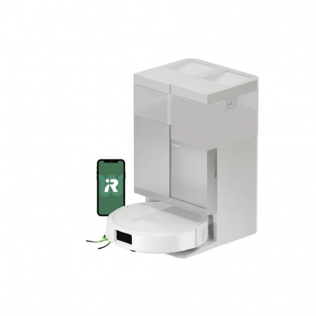 Robot Vacuum Cleaner - iRobot Roomba Plus 415 Combo 20,000 Pa White