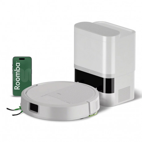 Robot Vacuum Cleaner - iRobot Roomba 115 Combo 15,000 Pa White