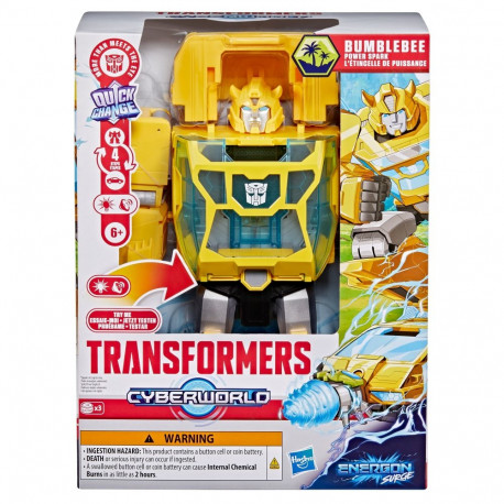 TRANSFORMERS Cyberverse figure Power spark Bumblebee 28cm