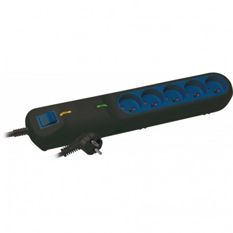 LF 2001A Surge Protector Power Strip, 3 Outlets, 3m, black