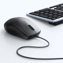 Wired mouse optical 1200 DPI - black