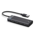 HUB USB-C CM653 1XUSB-C 4XUSB-A - grey