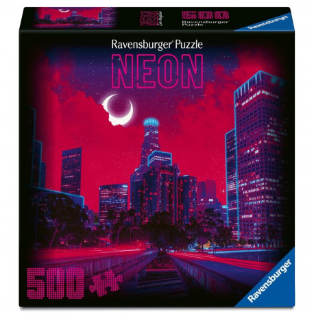 Ravensburger neoonpusle 500 tk: Los Angeles