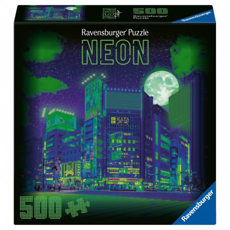 Ravensburger neoonpusle 500 tk: Tokio