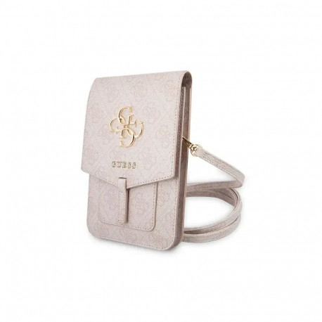 Guess GUWBG4GFPI universaalne telefoniümbris kuni 6,7-tollistele telefonidele, roosa