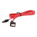 GEMBIRD CC-SATAM-DATA90 Serial ATA III 50 cm Data Cable with 90 degree bent metal clips red