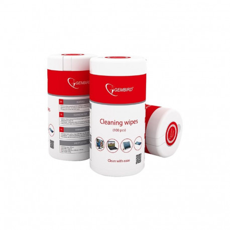GEMBIRD CK-WW100-01 Wipes for cleaning TFT/LCD/ screens 100PCS