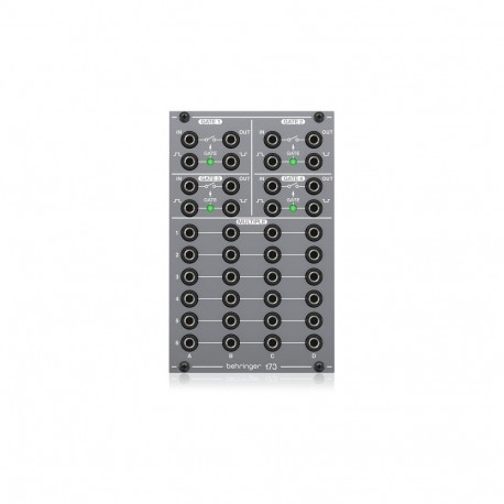 Behringer modulaarse süntesaatori moodul 173 QUAD GATE/MULTIPLES