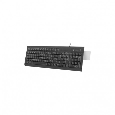 NATEC KEYBOARD MORAY ES LAYOUT WITH ID CARD READER