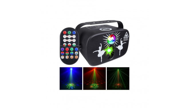 LIGHT4ME PARTY LIGHT 3 LED effect disco lighting