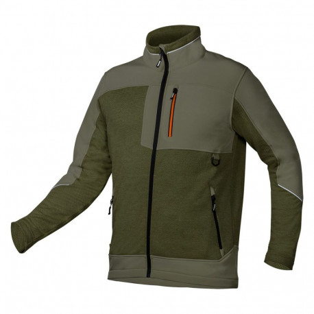 Softshell-pusa OUTDOOR, suurus XXXL, roheline