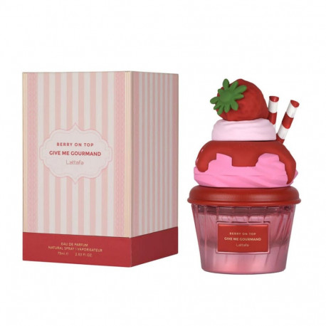 Lattafa parfüümvesi Give Me Gourmand Berry On Top 75ml, pihustiga