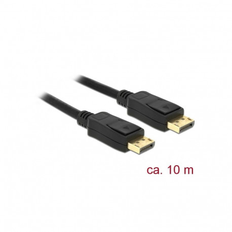 DeLOCK 84862 DisplayPort cable 10 m Black