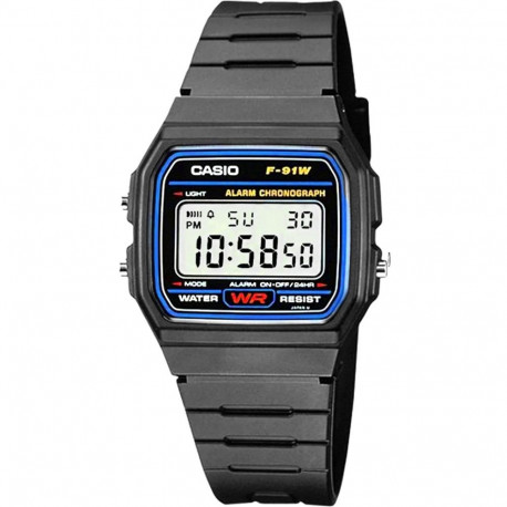 CASIO F-91W-1YEG Men's watch