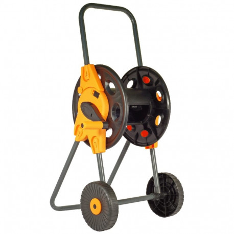 Hose reel cart with wheels 1/2 45m