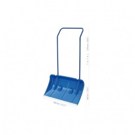 PP. DOUBLE SHOVEL ARCTIC BLUE 80cm