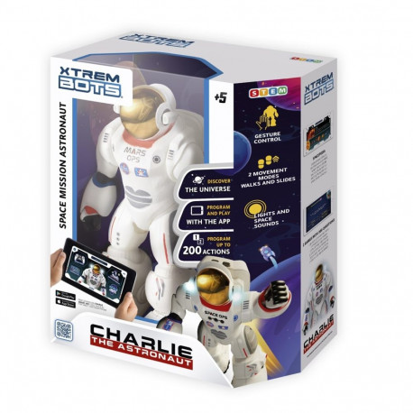 XTREM BOTS robot Charlie astronaut XT3803085 /4