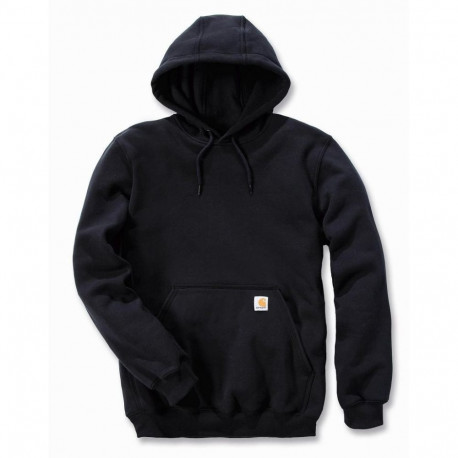 Carhartt keskmise paksusega kapuutsiga pusa, must