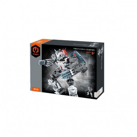 IM.MASTER Mecha Warrior komplekt 965 osa, hõbedane