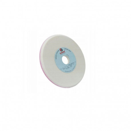 ANDRE PROFILE GRINDING WHEEL 250mm x10/7mm x 32mm 99A60N7/CRA60O7 VTE10-35 WHITE-PINK "TYPE 1YC"