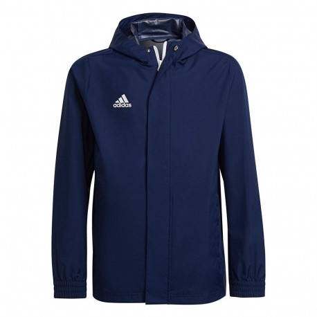adidas Entrada 22 All Weather Jacket navy blue H57511 116cm