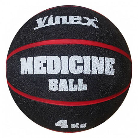 SMJ VMB-L004R black/red 4kg medicine ball
