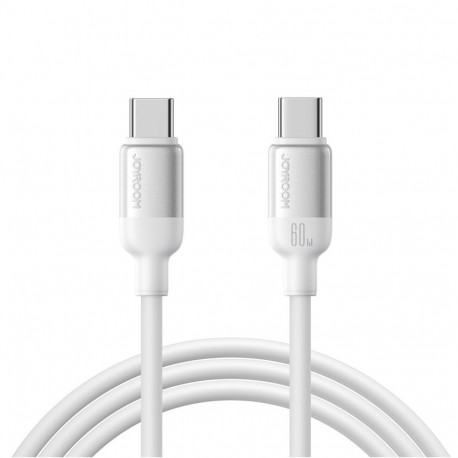 Joyroom Joyroom S-A62 Lively Series 60W USB-C - USB-C Cable 1.2m - White