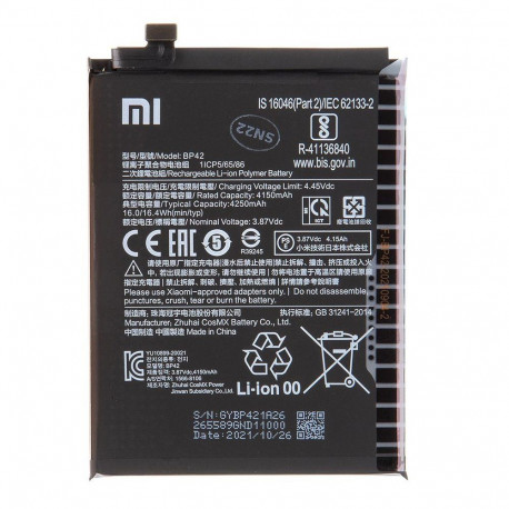 Xiaomi - BP42 Xiaomi Original Battery 4250mAh (Service Pack)
