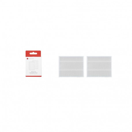Roborock VACUUM ACC WASHABLE FILTER/WHITE 2PACK 8.02.0444