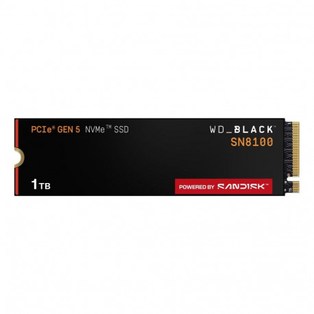 Western Digital SSD PCIE G5 M.2 1TB/BLACK SN8100 WDS100T1X0M WDC