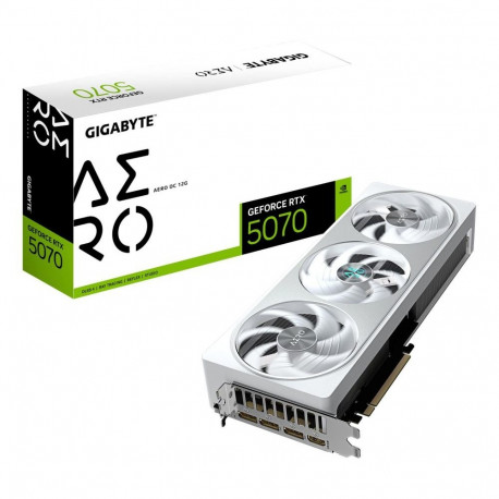 Gigabyte VGA PCIE16 RTX5070 12GB GDDR7/GV-N5070AERO OC-12GD