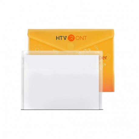 HTVRONT Glossy A4 Self-Adhesive Film (White)