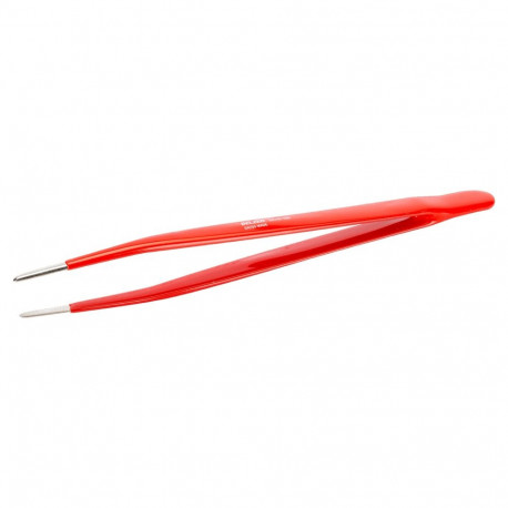 Jeweller`s tweezers with rounded tips 140mm, special hardened steel