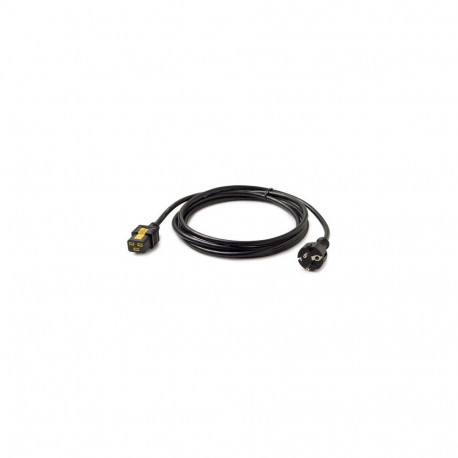 APC Power Cord, Locking C19 to CEE/7 Schuko, 3.0m