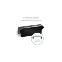 StarTech.com 3U 19” Wall Mount Vertical Rack Bracket, Wall Mount Patch Panel Bracket for Data/AV/IT/