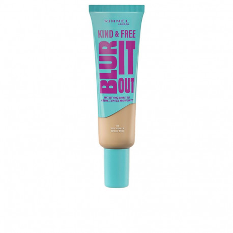 RIMMEL LONDON jumestuskreem KIND & FREE BLUR IT OUT 30ml, matt efekt, #150-Rose Vanilla