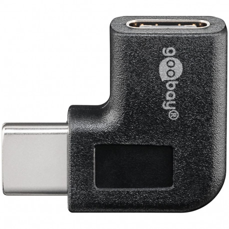 Goobay USB-C - USB-C 90° must adapter