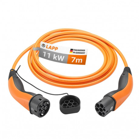 LAPP MOBILITY Type 2 laadimiskaabel kuni 11 kW 7 m oranž