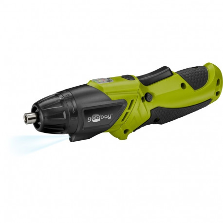 Goobay Mini Cordless Screwdriver 3.6 V with LED Light