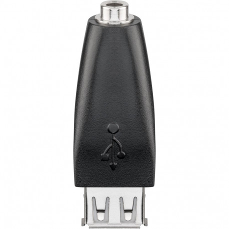 Goobay USB-A–Jack adapter must