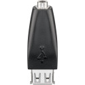 Goobay USB-A–Jack adapter must