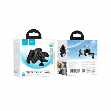 Motorcycle/bicycle holder ( 4,5“ – 7” ) Hoco H104 black
