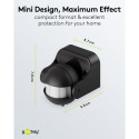 Goobay Motion Detector, Tiltable, black