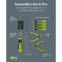 Goobay Tools Tool Set Advanced, 49-Piece