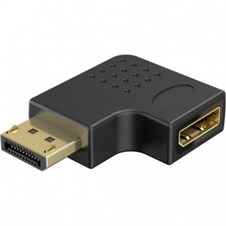 Goobay DisplayPort Angled Adapter 90° Left