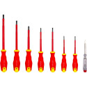 Goobay Tools Insulated Screwdriver Set, 8 Pcs.