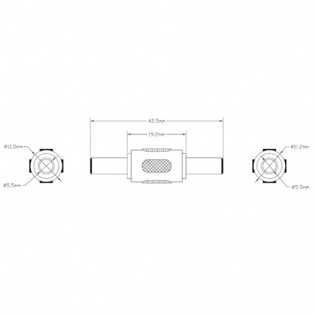 Goobay DC isane (5.50 x 2.10 mm) - DC isane (5.50 x 2.10 mm) (10 tk)